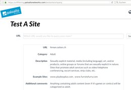firmen.seiten.ch blieb im Pornofilter hängen