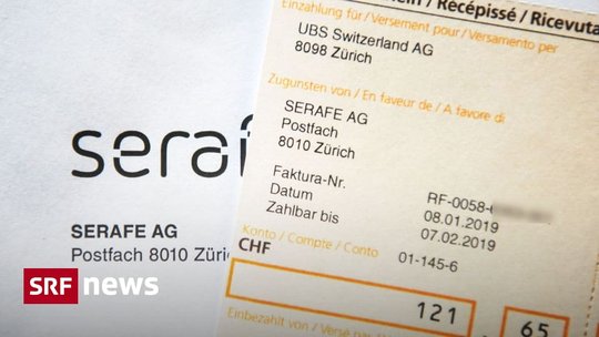 Bei Unternehmen wird die Serafe-Gebühr nach ihrem Umsatz berechnet...           (Bild: SRF)