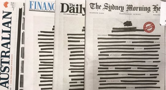 Landesweite Kampagne gegen die repressive Gesetzgebung der australischen Regierung