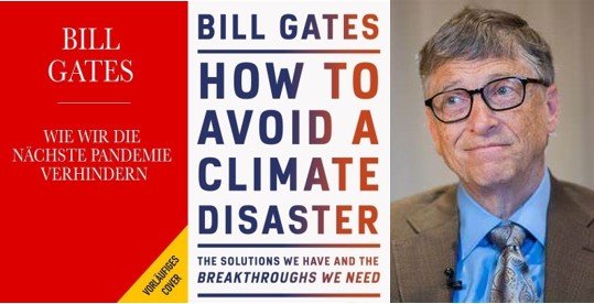 Das Buch zum Klimawandel hat viele Denkanstösse vermitteln können. Jetzt hat Bill Gates ein neues Buch zur Rettung der Welt vor Seuchen angekündigt...