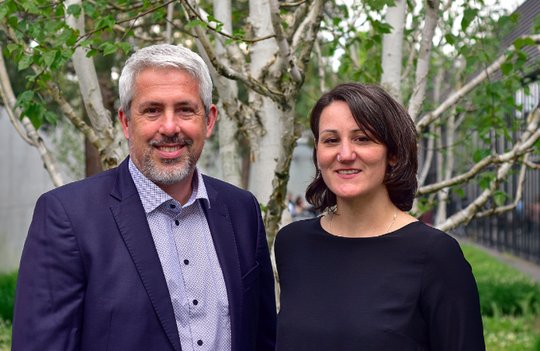 Martin Spycher und Jessica Allemann Brancher übernehmen das Zepter von Caroline Kellerhals. (Bild zVg)