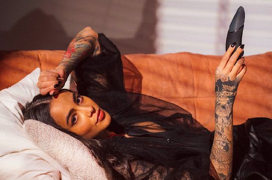 Das Dildo-Design steht für Naomi Lareine für die innere Stärke und Schönheit... (Bild: zVg) 