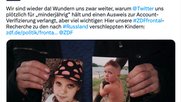 Über die Gründe für die zwischenzeitliche Twitter-Sperre wurde im Web am Mittwoch heftig debattiert. (Bild Screenshot Twitter)