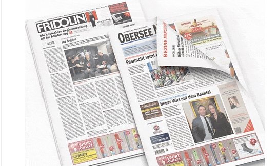 Da war es nur noch eine: «Ihr könnt noch die nächste Nummer machen, in der Woche darauf wird der Konkurs eröffnet.»  (Bild: Fridolin/Werbekombi)