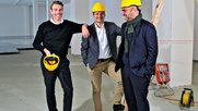 Die Westhive-Gründer Claus Bornholt, Bruno Rambaldi und Andreas Widmer wollen wachsen.