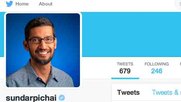 Twitter-Smile von Sundar Pichai