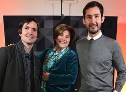 Instagram-CEO Kevin Systrom (rechts)