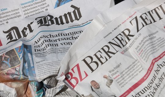 In Zürich lässt sich die Teppichetage Dividenden ausbezahlen. In Bern wird der Redaktion der Teppich unter den Füssen weggezogen...