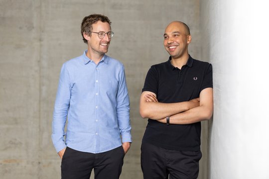 Neu im Doppel unterwegs: Daniel Schriber (l.) und Neuzugang Ismail Osman…     (Foto: Jacqueline Lipp – Photography)