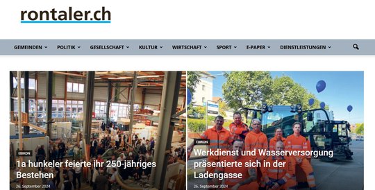 Es gäbe keine Gründe für eine Leistungsvereinbarung mit dem «Rontaler», sagen die Gemeinden Dierikon, Adligenswil und Root… (Bild: Screenshot rontaler.ch)