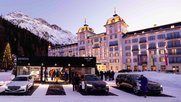 Sein Debüt auf dem St. Moritzersee hat die koreanische Luxus-Automarke bereits diesen Februar am White Turf gegeben. (Bild zVg)