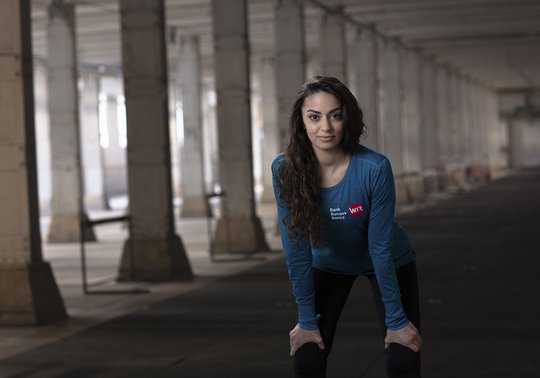 Abassia Rahmani – erfolgreiche Schweizer Para-Sportlerin und «Blade Runner» – wird in den nächsten Jahren eine tragende Rolle in der Imagewerbung der Bank haben…