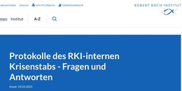 UBIrugtSRF-nichtgenuguberRKI-Protokolleberichtet-weiKleinReoportberichtet