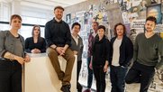 Sarah Rüegger, Susanne Weeber, Tizian Walti, Elgee Wee, Reto Clement, Natasa Maricic, Wolf Gärtner und Angelo Sciullo... (v.l.)