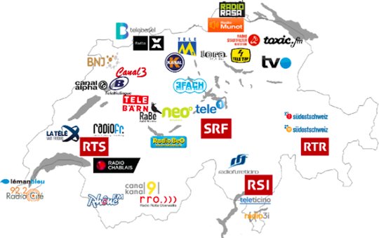 Wo das Sendegebiet anfängt und wo es aufhört, ist für die Radiomacher keine administrative Nebensache. (Bild © Bakom)