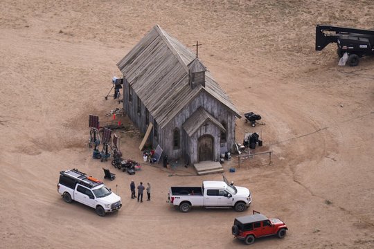 Der Drehort des Western, wo die geplante Komödie plötzlich in eine Tragödie umkippte...          (Bild: metro.us)