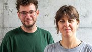Neu auf der WOZ: Lukas Tobler und Daria Wild (Bild © Ursula Häne / WOZ)