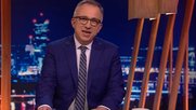 Kabarettist Peter Klien versuchte am vergangenen Wochenende vergebens, dem FPÖ-Parteichef Fragen zu stellen... (Bild: Screenshot «Gute Nacht Österreich»)