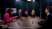Julian Reichelt (l.) in der Talkshow von Katrin Prähauser auf Servus TV am Sonntag... (Screenshot)