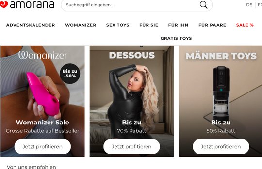 Die Zürcher Agentur übernimmt die Produktkommunikation des Sex-Toy-Anbieters... (Bild: Screenshot Klein Report)
