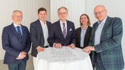 Die «Erklärung von Zürich» unterzeichnet haben die Vertreter der Verleger-Verbände aus Deutschland, Österreich, der Schweiz und Luxemburg... (Bild: zVg / © Oliver Rüesch VSM)