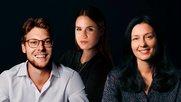 Frische Media-Power für JvM Impact: Thomas Eccel, Ladina Baumann und Marina Kostrova (Bild zVg)