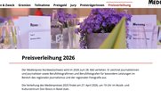 Preise in den Kategorien Radio, Print, Foto und TV. Zusätzlich wurde ein Recherche-Preis verliehen… (Screens. medienpreis-nordwestschweiz.ch)