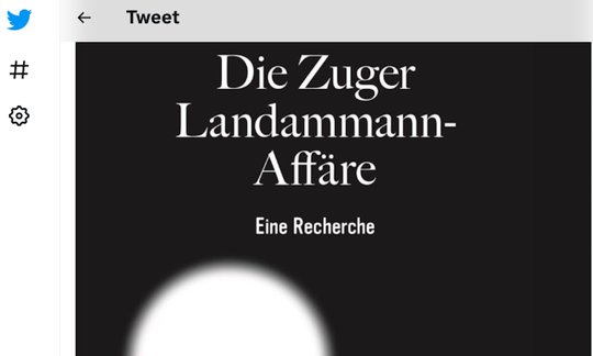 «Zivile Auseinandersetzung»: Bei Tamedia sieht man der Buch-Vernissage am Sonntag gelassen entgegen...    (Bild: Screenshot Twitter-Account M. Binswanger)