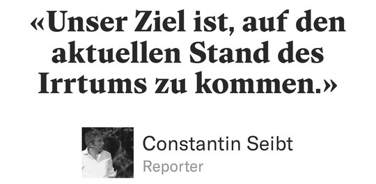 Constantin Seibt, nicht mehr Verwaltungsrat, nicht mehr Chefredaktor, sondern Reporter. Seine Fans müssen aber lange auf seine Hammertexte warten...        (Screenshot Republik) 