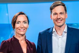 Nicole Frank und Dominik Meier (©SRF) 