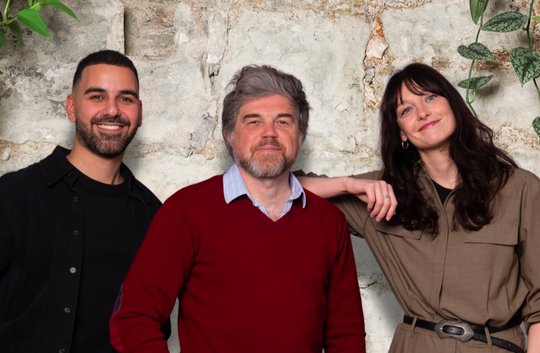 Sie verstärken das Team: Yasin Korkmaz, Laurent Meuzard und Megan Balschun... (Bild: zVg)