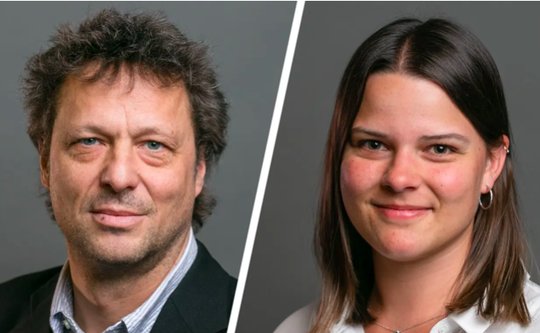 Matthias Scharrer und Virginia Kamm rücken auf in die Chefredaktion... (Bild: Screenshot LiZ)