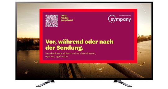 Replay Ads: Beispiel einer Pause-Ad Umsetzung…           (Bild © Goldbach)