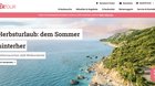 World Wide Web ist überall: Neben klassischen Buchungen über Reisebüros oder Reiseveranstalter könnten Kunden Angebote von Online-Plattformen wählen oder direkt bei Fluggesellschaften oder Hotels buchen...  (Screenshot DERTOUR)