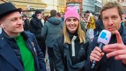 Live vom «Märtplatz»: Über 1,1 Millionen Zuschauer zählte der Regionalsender an den drei Fasnachtstagen... (Bild: zVg)