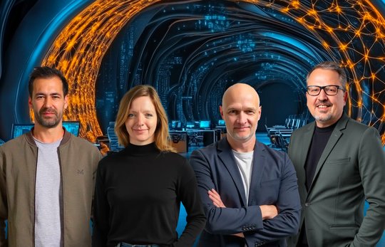 Fit für das «Zeitalter der Intelligenz» machen: Das ist das Ziel der Weiterbildungs-Crew... (Bild: zVg)