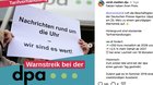 Mehr Lohn für dpa-Angestellte...