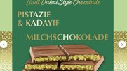 Nach dem grossen Erfolg der handgefertigten Lindt Dubai Chocolade Ende 2024 kommt nun die Kreation der Lindt Dubai Style Chocolade nach ähnlichem Rezept für den Grosshandel...    (Bild Lindt&Sprüngli/zVg)