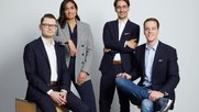 Das Gründer-Team von Everon: Jonas Bächinger (l.), Lilais Funk, Brice Zanetti und Florian Rümmelein…    (Bild: zVg)