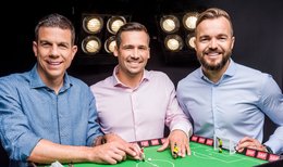 Neu im Team: Berner, Renggli und Jehle (v. l.)