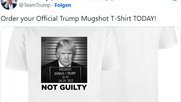 Das Foto auf dem T-Shirt wurde mit Künstlicher Intelligenz geschossen...    (Bild: Trump Kampagne Twitter)