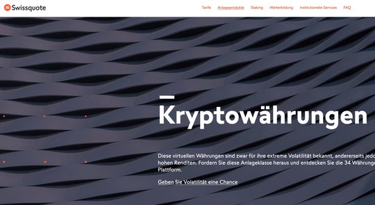Markante Korrektur bei Kryptoanlagen im ersten Halbjahr 2022: Per Ende September lanciert Onlinebank Swissquote eigene Kryptobörse...