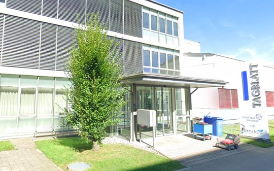 Der Print-Betrieb am Standort in St. Gallen Winkeln (Bild) wird weitergeführt... (Bild: Screenshot Google Maps)