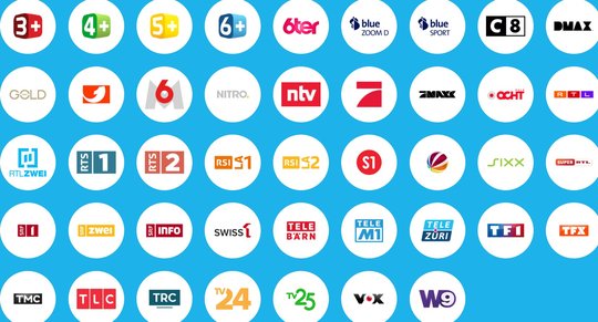 Es gibt immer mehr TV-Stationen in der Schweiz, wie diese Logos an der letzten Screen-up zeigten. Jetzt wollen unter diesen die Sender der CH Media, Seven.One Entertainment Group sowie RTL in einem Verband ihre Interessen gemeinsam stärken...