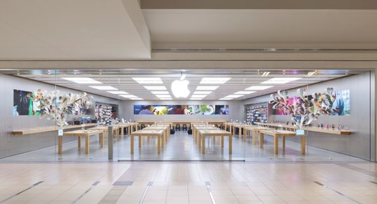 Apple Store Cumberland Mall in Atlanta…        (Screenshot Webseite)