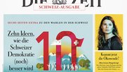 Eine Seite weniger Zürich in der mit drei Seiten ohnehin knapp bemessenen Schweizer Ausgabe der «Zeit»...