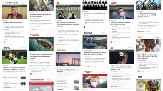 Im Oktober verkündete Google, in den nächsten drei Jahren eine Milliarde US-Dollar in «News Showcase» zu investieren...