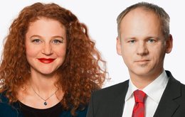 Noëmi Gradwohl und Thomas Vogel