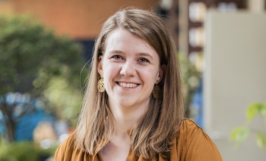  Aline Studer arbeitet zurzeit als Radiojournalistin bei Canal 3...     (Bild: Canal B/zVg)