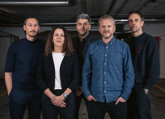Die fünf neuen Senior-Partner: Alex Herrmann, Simone Jehle, Nico Keramaris, Caspar Heuss, Lorenz Clormann...     (v.l. Bild zVg.)